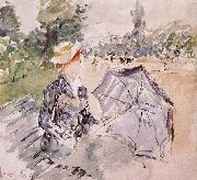 Berthe Morisot Parasol oil painting picture wholesale